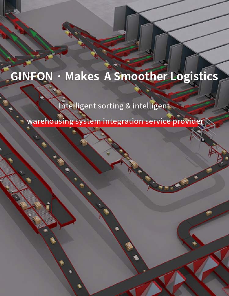 GINFON · Makes  A Smoother Logistics
