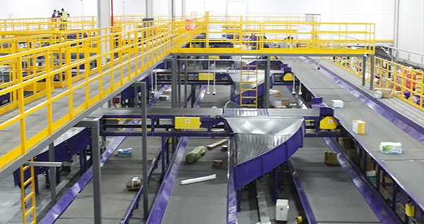 Friction type-Deflection wheel sorter system