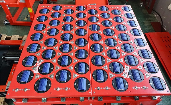 Electric stick type-Deflection wheel sorter system